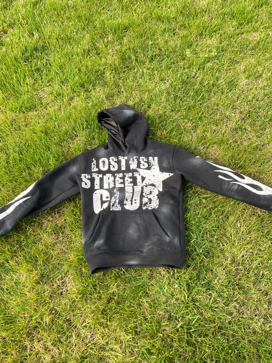 " lostvsn STREET CLUB" hoodie