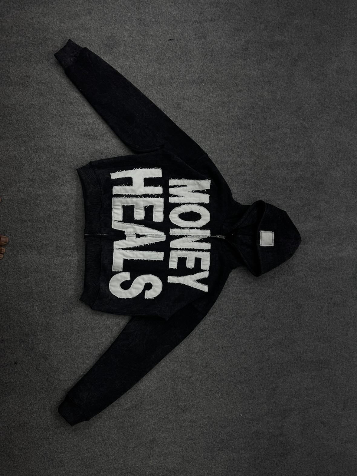 LostVsn “Money Heals” zip up